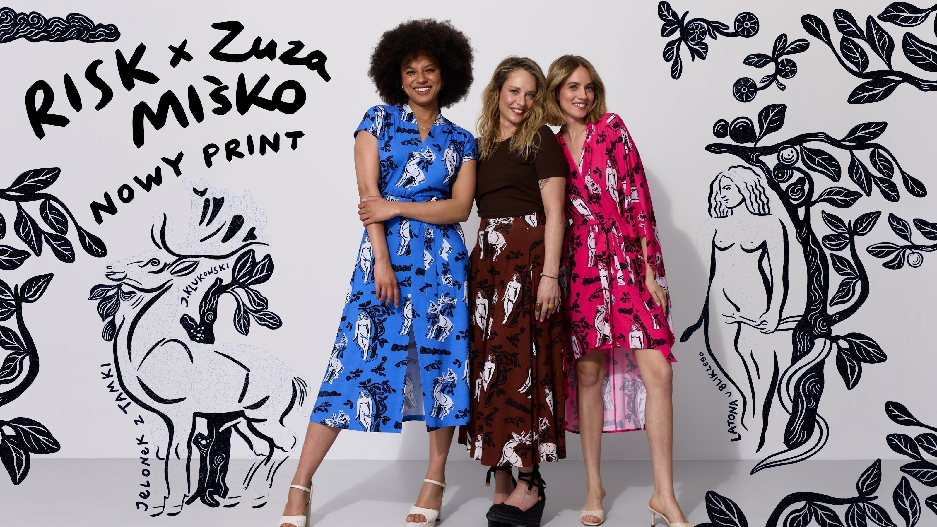 Risk x Zuza Miśko – print Latona i Jelonek