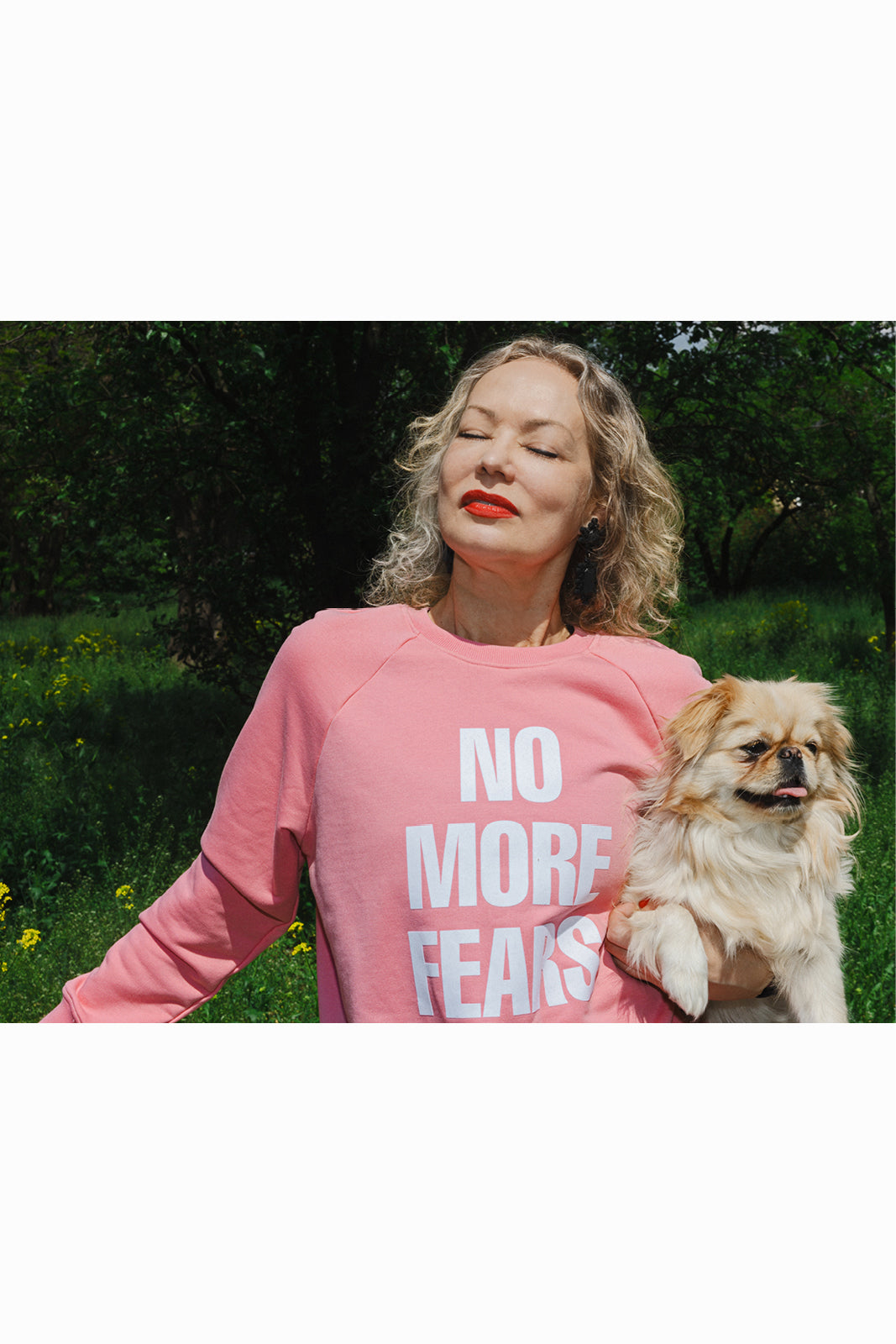 LUCY IN THE SKY NO MORE FEARS think pink