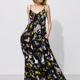 Dress ALL NIGHT LONG Warsaw Birds print