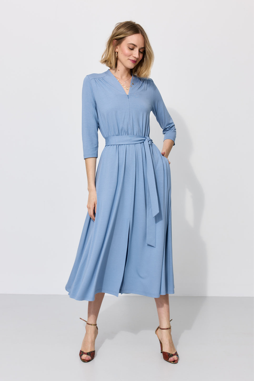 Sukienka LIBERTY DRESS baltic blue