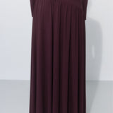 SUMMER OF LOVE MAXI wiśniowa