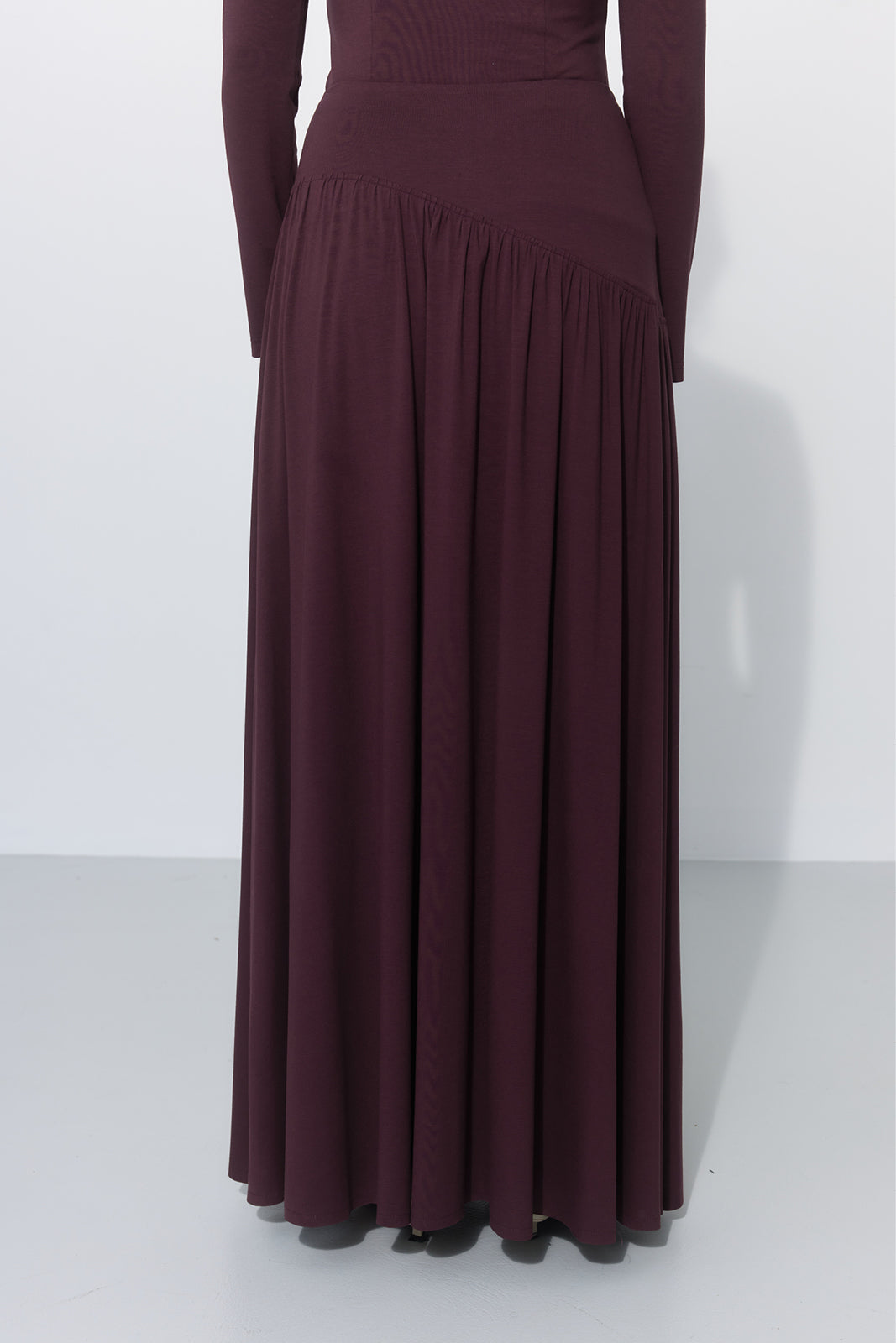 SUMMER OF LOVE MAXI wiśniowa
