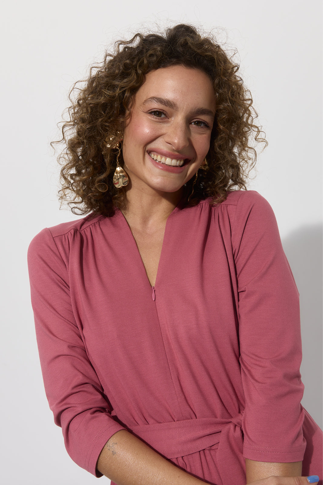 LIBERTY DRESS dirty rose