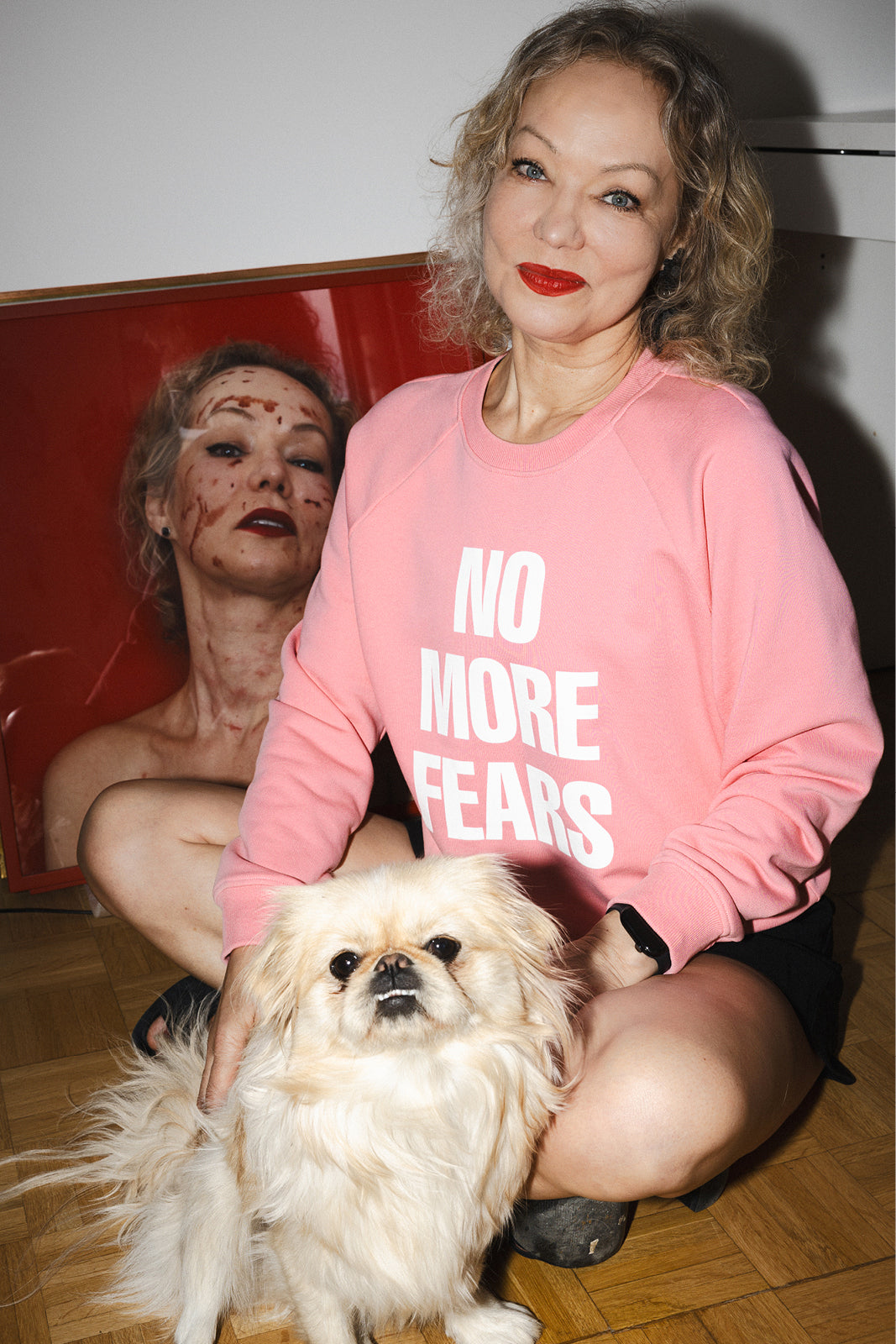 LUCY IN THE SKY NO MORE FEARS think pink