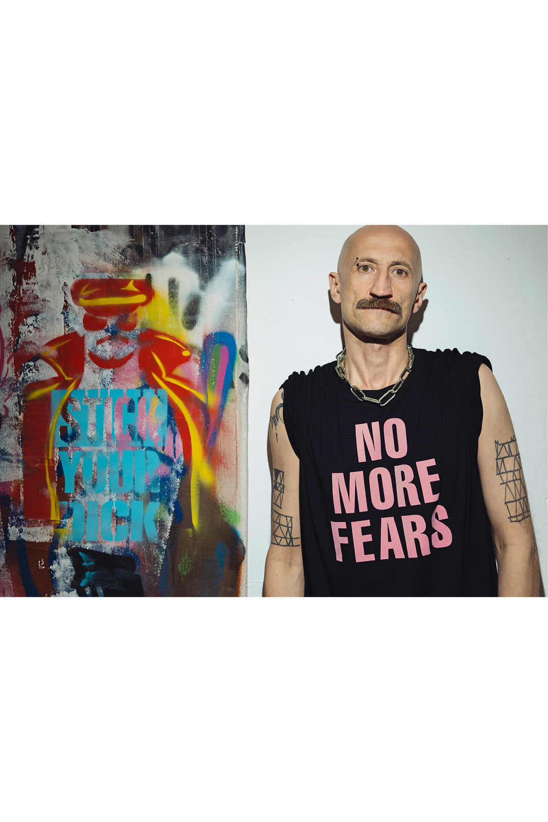 MY TIME NO MORE FEARS czarny