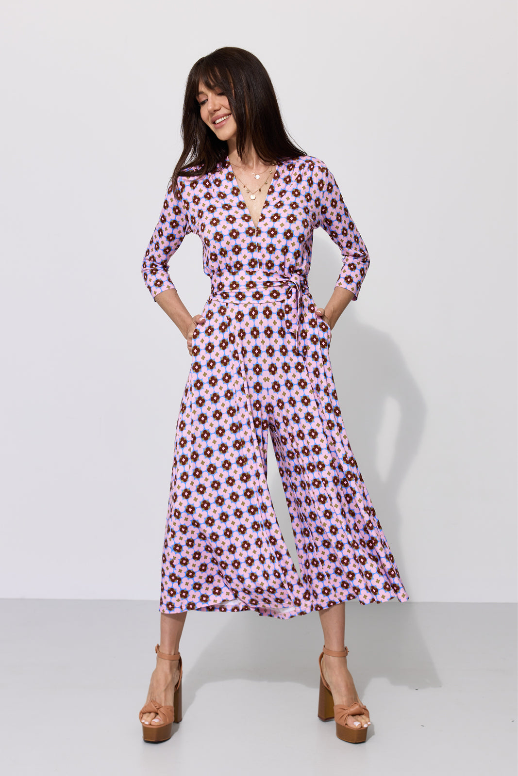 KOMBINEZON LIBERTY print The Best of the 70s Small Flowers