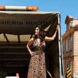 SIMPLY THE VEST wild leo print
