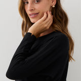 Sukienka FRENCH GIRL czarny modal premium
