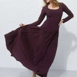 SUMMER OF LOVE MAXI wiśniowa