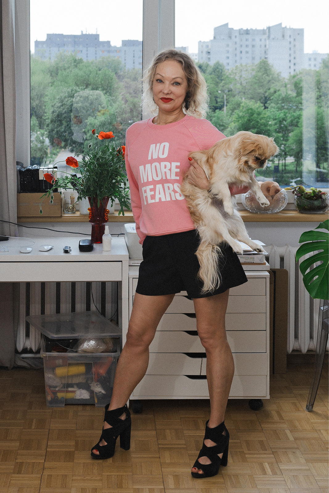 LUCY IN THE SKY NO MORE FEARS think pink