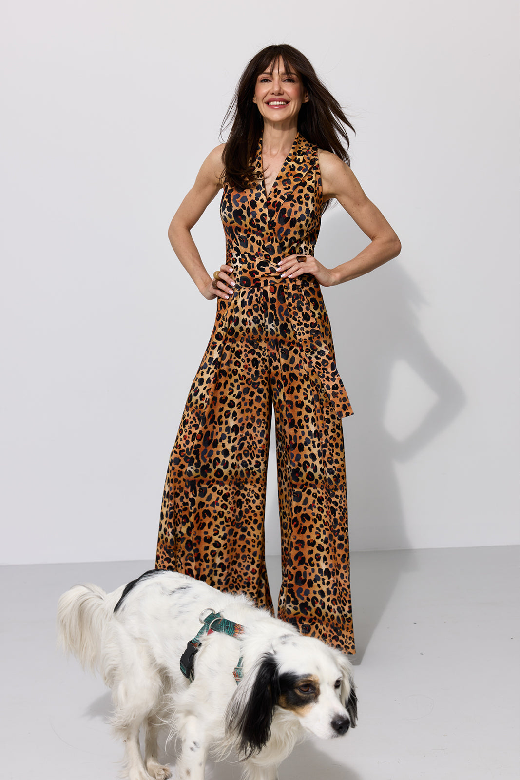 SIMPLY THE VEST print wild leo