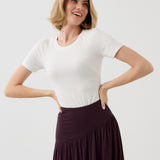 SAWCIA SHORT SLEEVE off white 