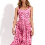 RZYMSKIE WAKACJE  print gorseciki Koźmińska pink