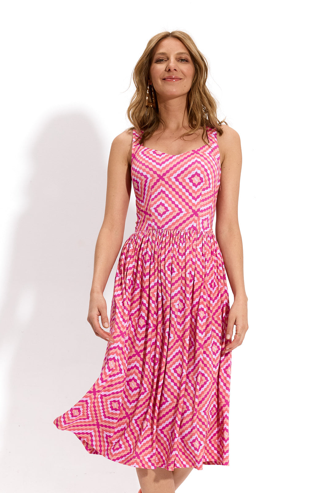 RZYMSKIE WAKACJE  print gorseciki Koźmińska pink