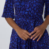 FLORENCJA print leo art blue