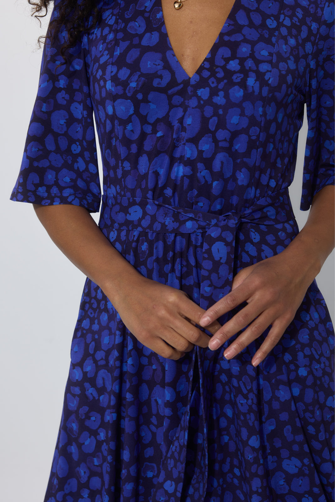 FLORENCJA print leo art blue