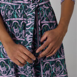 LIBERTY DRESS print rysie z IWP patynowy