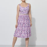 RZYMSKIE WAKACJE print rysie z IWP lila