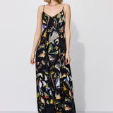 Dress ALL NIGHT LONG Warsaw Birds print