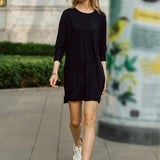 ANASTAZJA czarny modal premium