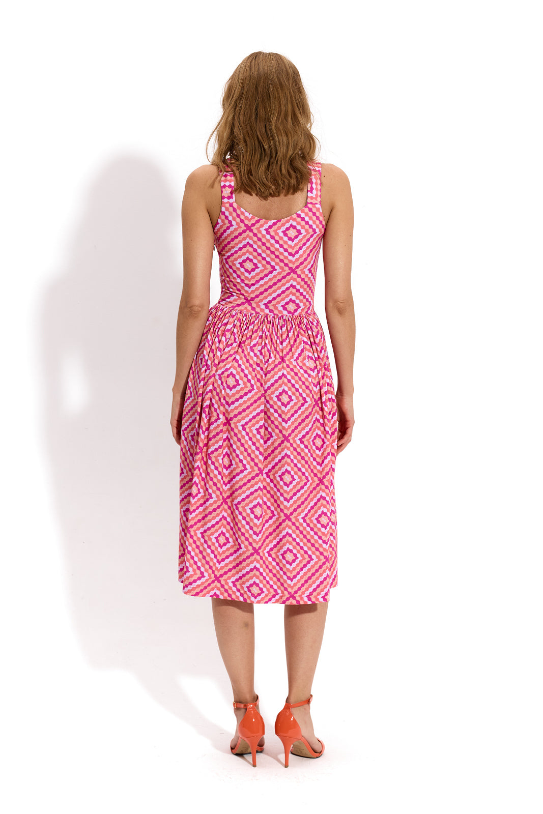 RZYMSKIE WAKACJE  print gorseciki Koźmińska pink