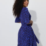 FLORENCJA print leo art blue