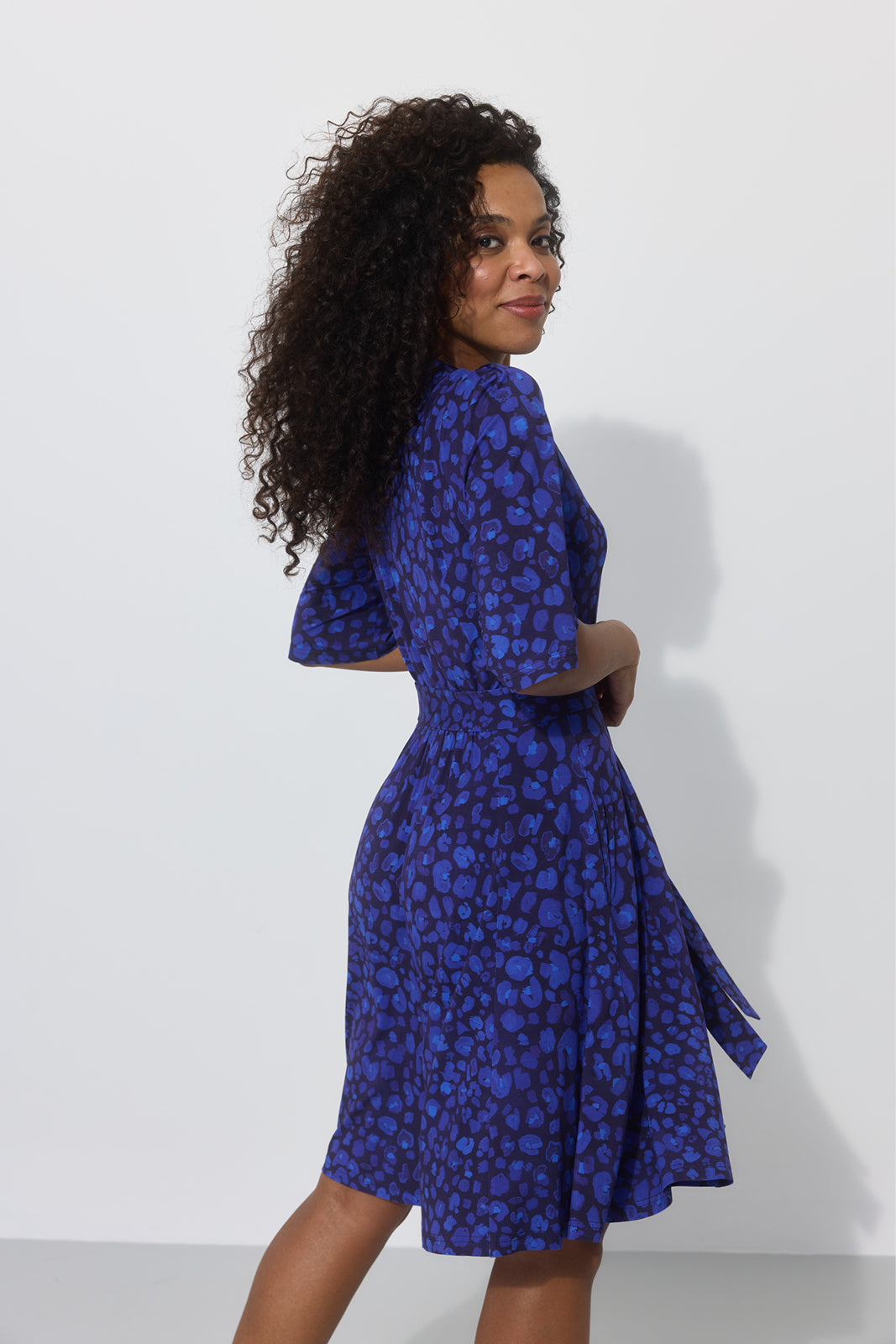 FLORENCJA print leo art blue