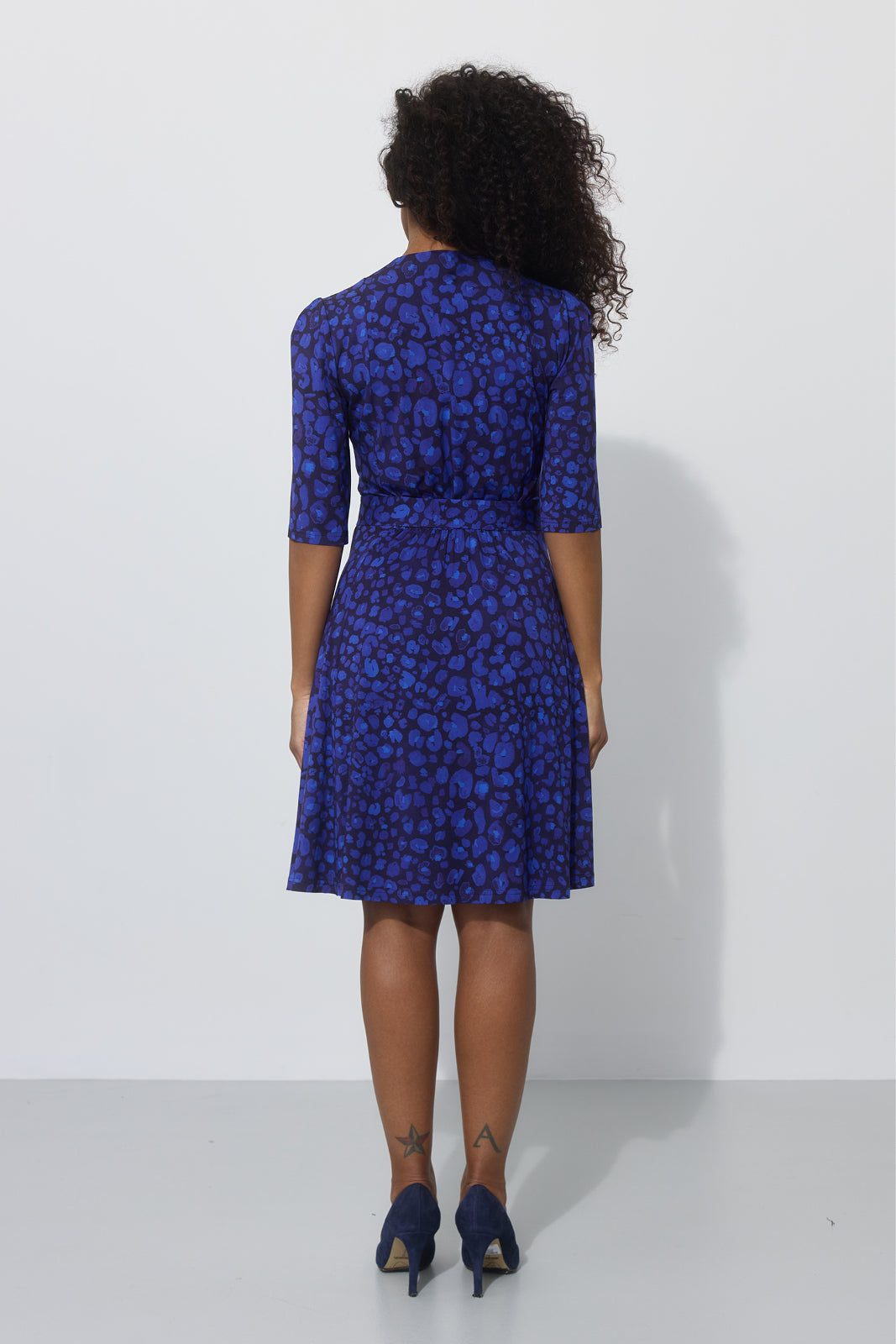 FLORENCJA print leo art blue