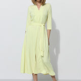 LIBERTY DRESS krem cytrynowy