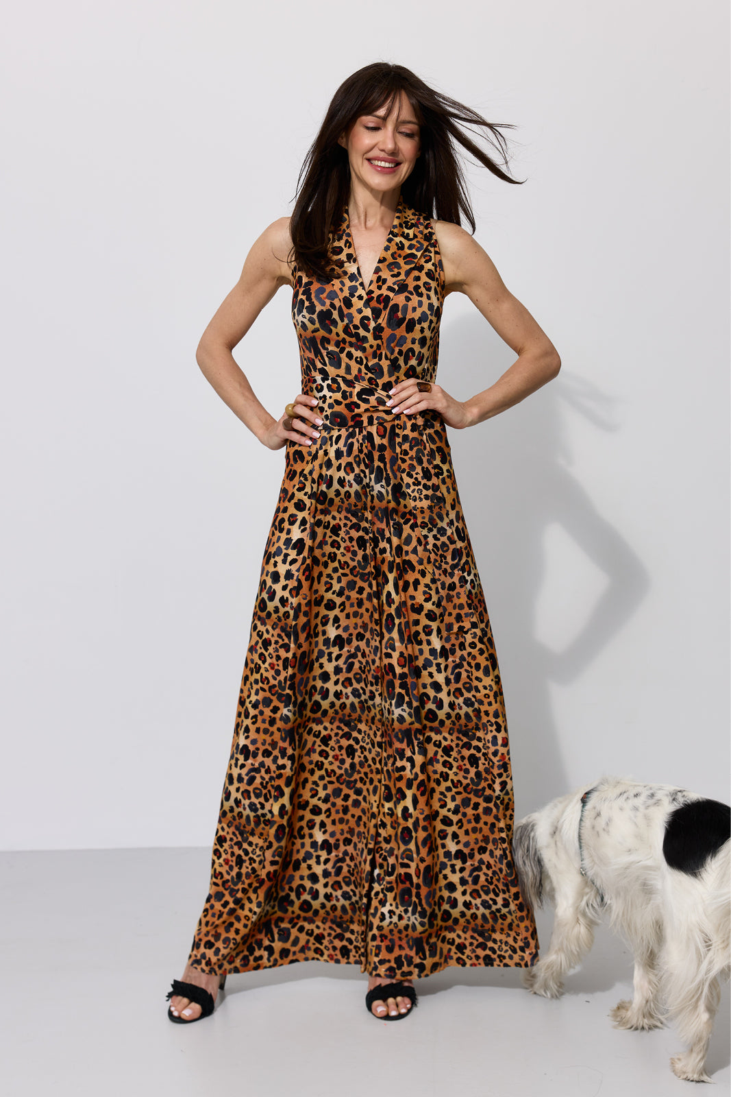 SIMPLY THE VEST print wild leo