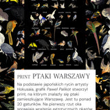 PETARDA print mini ptaki Warszawy