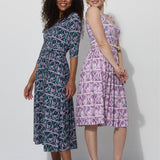 RZYMSKIE WAKACJE print rysie z IWP lila