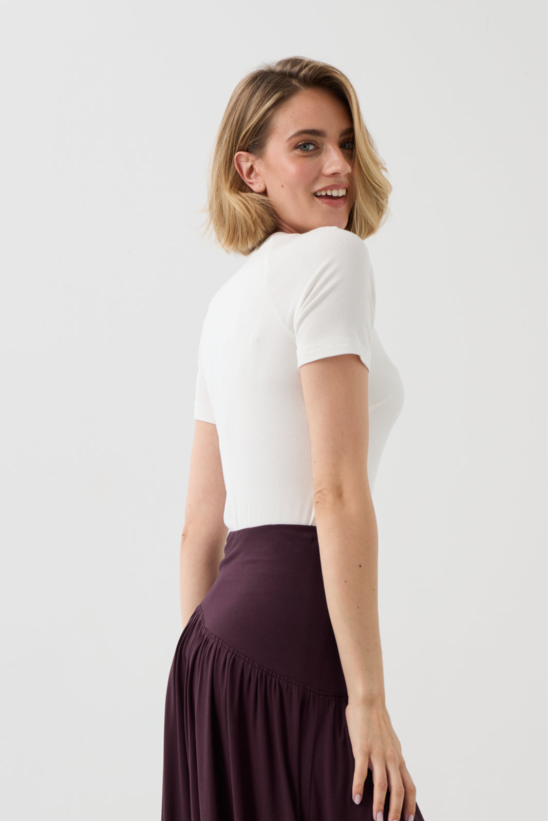 SAWCIA SHORT SLEEVE off white 