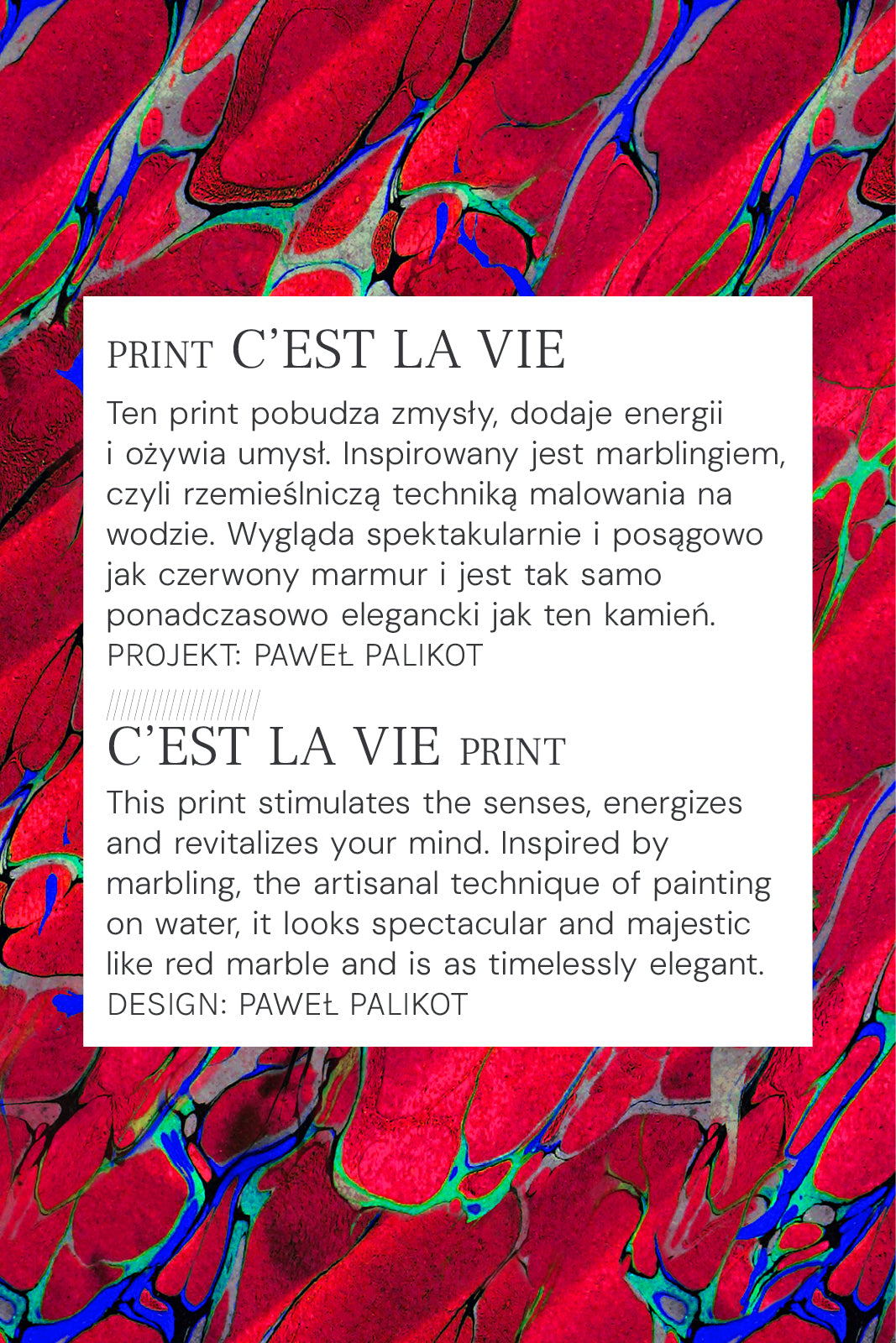 DREAMGIRL print c'est la vie