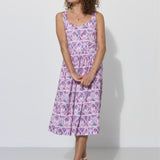 RZYMSKIE WAKACJE print rysie z IWP lila