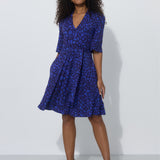 FLORENCJA print leo art blue