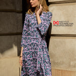 KALA 178 cm<br>modelka<br>sukienka S|#000000|#ffffff|