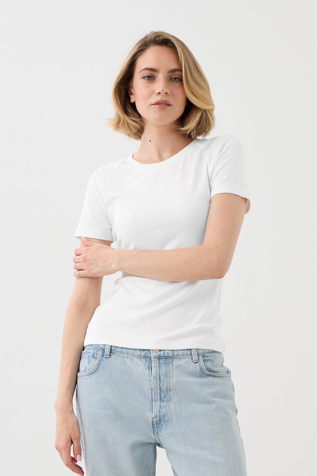 SAWCIA SHORT SLEEVE off white 