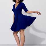 Sukienka CRAZY IN LOVE art blue