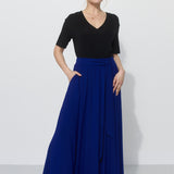 KINGA 175 cm<br>linergistka, modelka<br>spódnica S|#000000|#ffffff| 