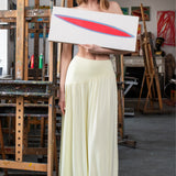 SUMMER OF LOVE MAXI krem cytrynowy