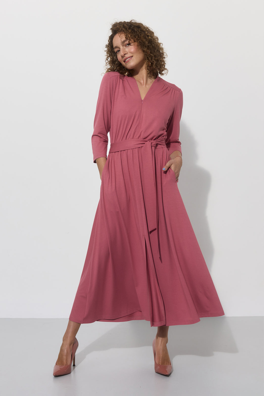 LIBERTY DRESS dirty rose