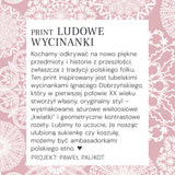 Dress TOSKANIA folk cut-out print pink