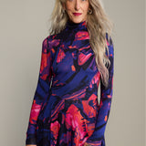 Sukienka GO(LF) FOR IT print Dreamworld orange & violet