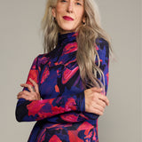 Sukienka GO(LF) FOR IT print Dreamworld orange & violet