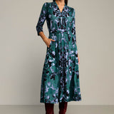 Sukienka LIBERTY DRESS print Rorschach green