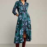 Sukienka LIBERTY DRESS print Rorschach green