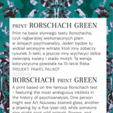 Sukienka LIBERTY DRESS print Rorschach green