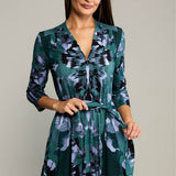 Sukienka LIBERTY DRESS print Rorschach green