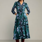 Sukienka LIBERTY DRESS print Rorschach green